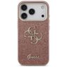 Etui Guess Fixed Glitter Big 4G Metal Frame do iPhone 17 Pro różowy na NearMe.pl