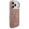 Etui Guess Fixed Glitter Big 4G Metal Frame do iPhone 17 Pro różowy na NearMe.pl