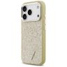 Etui Guess Glitter Triangle Logo MagSafedo iPhone 17 Pro złoty na NearMe.pl