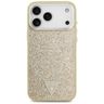 Etui Guess Glitter Triangle Logo MagSafe do iPhone 17 Pro Max złoty na NearMe.pl
