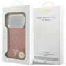 Etui Guess Glitter Triangle Logo MagSafe do iPhone 17 Pro różowy na NearMe.pl