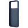 Etui Guess Leather 4G Triangle Strass    MagSafe do iPhone 17 Pro niebieski na NearMe.pl