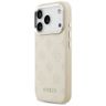 Etui Guess Peony Hot Stamp Script        MagSafe do iPhone 17 Pro beżowy na NearMe.pl