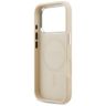 Etui Guess Peony Hot Stamp Script        MagSafe do iPhone 17 Pro beżowy na NearMe.pl