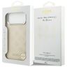 Etui Guess Peony Hot Stamp Script        MagSafe do iPhone 17 Pro Max beżowy na NearMe.pl