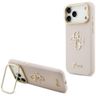 Etui Guess Grained Big 4G & Stand Camera do iPhone 17 Pro Max różowy na NearMe.pl