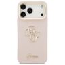 Etui Guess Grained Big 4G & Stand Camera do iPhone 17 Pro Max różowy na NearMe.pl