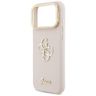 Etui Guess Grained Big 4G & Stand Camera do iPhone 17 Pro Max różowy na NearMe.pl