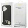 Etui Guess Grained Triangle Logo MagSafe do iPhone 17 czarny na NearMe.pl