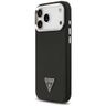 Etui Guess Grained Triangle Logo MagSafe do iPhone 17 Pro czarny na NearMe.pl