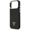 Etui Guess Grained Triangle Logo MagSafe do iPhone 17 Pro czarny na NearMe.pl