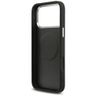 Etui Guess Grained Triangle Logo MagSafe do iPhone 17 Pro czarny na NearMe.pl