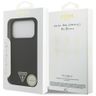 Etui Guess Silicone Triangle Logo        MagSafe do iPhone 17 Pro czarny na NearMe.pl