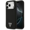 Etui Guess Silicone Triangle Logo        MagSafe do iPhone 17 Pro czarny na NearMe.pl