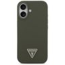 Etui Guess Silicone Triangle Logo        MagSafe do iPhone 17 khaki na NearMe.pl