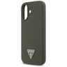 Etui Guess Silicone Triangle Logo        MagSafe do iPhone 17 khaki na NearMe.pl