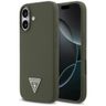 Etui Guess Silicone Triangle Logo        MagSafe do iPhone 17 khaki na NearMe.pl