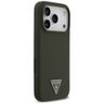 Etui Guess Silicone Triangle Logo        MagSafe do iPhone 17 Pro khaki na NearMe.pl