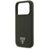 Etui Guess Silicone Triangle Logo        MagSafe do iPhone 17 Pro khaki na NearMe.pl