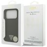 Etui Guess Silicone Triangle Logo        MagSafe do iPhone 17 Pro khaki na NearMe.pl