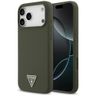 Etui Guess Silicone Triangle Logo        MagSafe do iPhone 17 Pro Max khaki na NearMe.pl