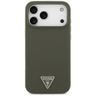 Etui Guess Silicone Triangle Logo        MagSafe do iPhone 17 Pro Max khaki na NearMe.pl
