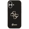 Etui Guess Silicone Big 4G Script do     iPhone 17 czarny na NearMe.pl