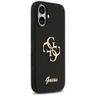 Etui Guess Silicone Big 4G Script do     iPhone 17 czarny na NearMe.pl