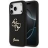 Etui Guess Silicone Big 4G Script do     iPhone 17 Pro czarny na NearMe.pl