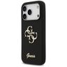 Etui Guess Silicone Big 4G Script do     iPhone 17 Pro czarny na NearMe.pl