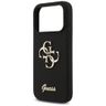 Etui Guess Silicone Big 4G Script do     iPhone 17 Pro czarny na NearMe.pl