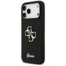 Etui Guess Silicone Big 4G Script do     iPhone 17 Pro Max czarny na NearMe.pl