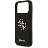 Etui Guess Silicone Big 4G Script do     iPhone 17 Pro Max czarny na NearMe.pl