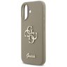 Etui Guess Silicone Big 4G Script do     iPhone 17 brązowy na NearMe.pl