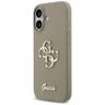 Etui Guess Silicone Big 4G Script do     iPhone 17 brązowy na NearMe.pl