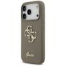 Etui Guess Silicone Big 4G Script do     iPhone 17 Pro brązowy na NearMe.pl