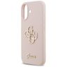 Etui Guess Silicone Big 4G Script do     iPhone 17 różowy na NearMe.pl