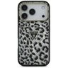 Etui Guess Leopard Glitter MagSafe do    iPhone 17 Pro Max czarny na NearMe.pl