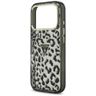 Etui Guess Leopard Glitter MagSafe do    iPhone 17 Pro Max czarny na NearMe.pl