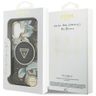 Etui Guess IML Glitter Flowers Triangle  MagSafe do iPhone 17 czarny na NearMe.pl