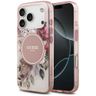 Etui Guess IML Flower & Tonal Circle     MagSafe do iPhone 17 Pro różowy na NearMe.pl