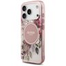 Etui Guess IML Flower & Tonal Circle     MagSafe do iPhone 17 Pro różowy na NearMe.pl