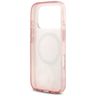 Etui Guess IML Flower & Tonal Circle     MagSafe do iPhone 17 Pro Max różowy na NearMe.pl