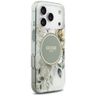 Etui Guess IML Flower & Tonal Circle     MagSafe do iPhone 17 Pro zielony na NearMe.pl