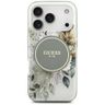 Etui Guess IML Flower & Tonal Circle     MagSafe do iPhone 17 Pro Max zielony na NearMe.pl