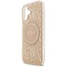 Etui Guess IML Flowers Electro Pearl Strap MagSafe do iPhone 17 różowy na NearMe.pl