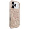 Etui Guess IML Flowers Electro Pearl     Strap MagSafe do iPhone 17 Pro różowy na NearMe.pl