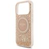 Etui Guess IML Flowers Electro Pearl     Strap MagSafe do iPhone 17 Pro różowy na NearMe.pl
