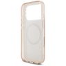 Etui Guess IML Flowers Electro Pearl     Strap MagSafe do iPhone 17 Pro różowy na NearMe.pl
