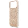 Etui Guess IML Flowers Electro Pearl     Strap MagSafe do iPhone 17 Pro Max różowy na NearMe.pl